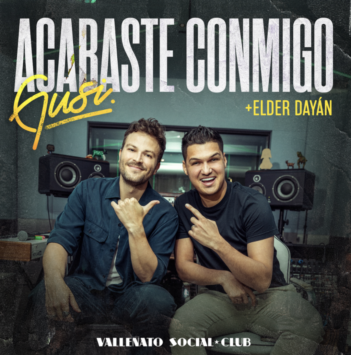 GUSI PRESENTA “ACABASTE CONMIGO” JUNTO A ELDER DAYÁN, EL PRIMER ADELANTO DE SU NUEVO ÁLBUM VALLENATO SOCIAL CLUB