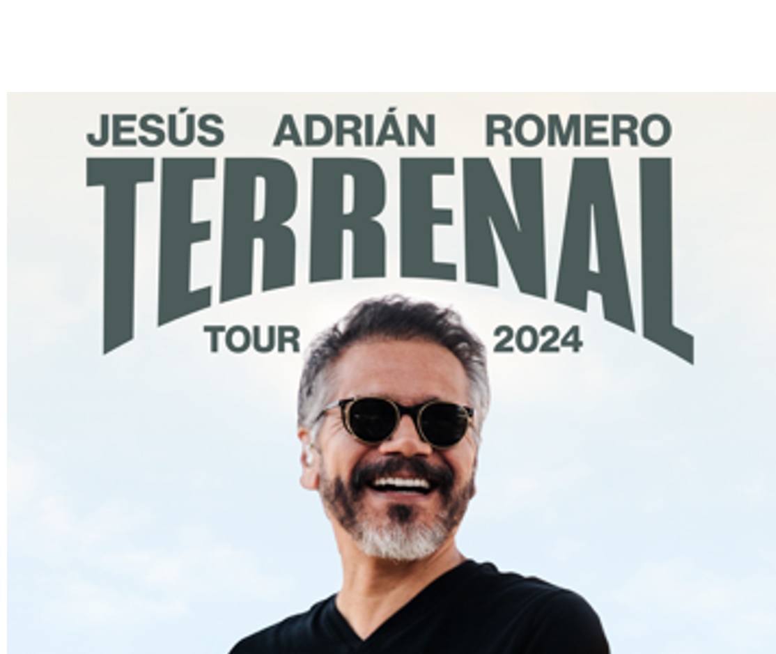 LA ESTRELLA DE LA MUSICA INSPIRACIONAL JESÚS ADRIÁN ROMERO LLEGA CON SU TOUR TERRENAL A UNA CIUDAD CERCA DE USTED