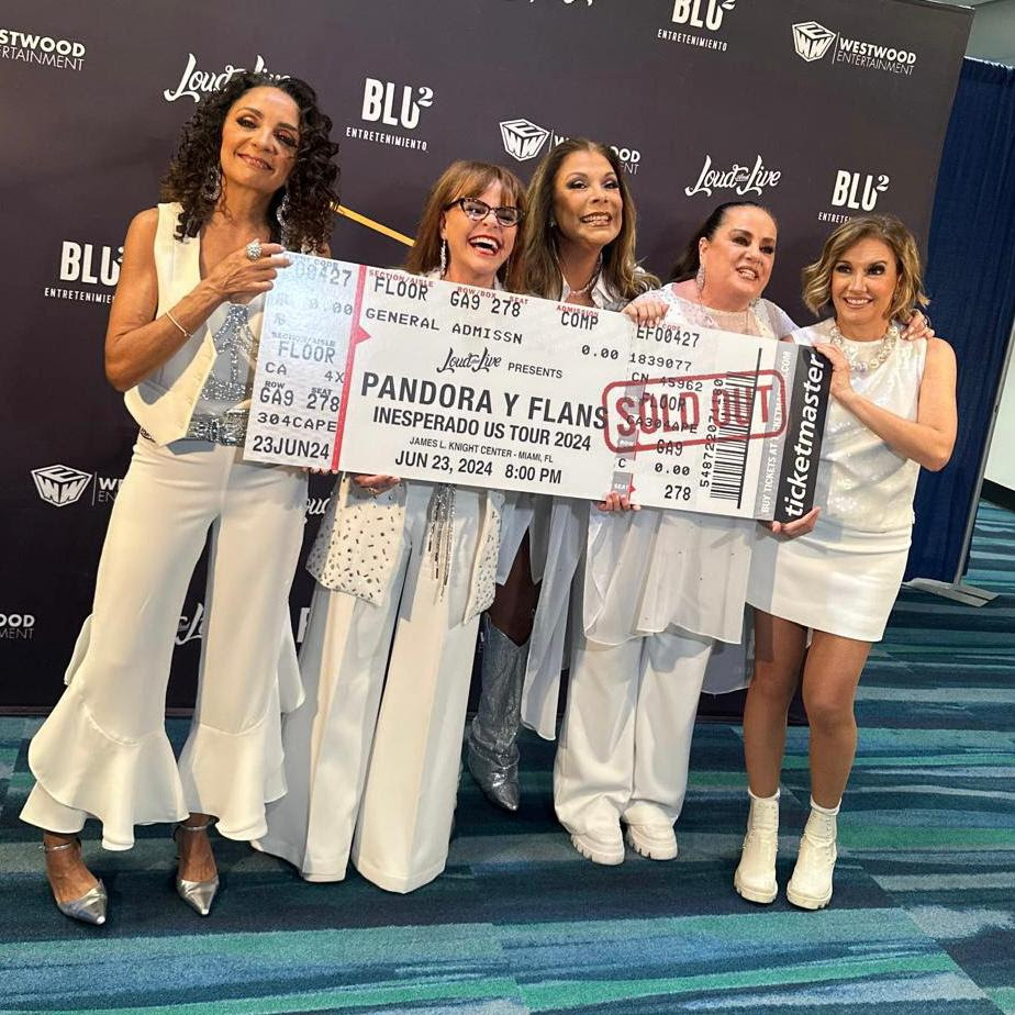 PANDORA Y FLANS REALIZAN IMPRESIONANTE CIERRE DE LA GIRA «INESPERADO TOUR 2024» EN ATLANTA, ORLANDO Y SOLD OUT EN MIAMI