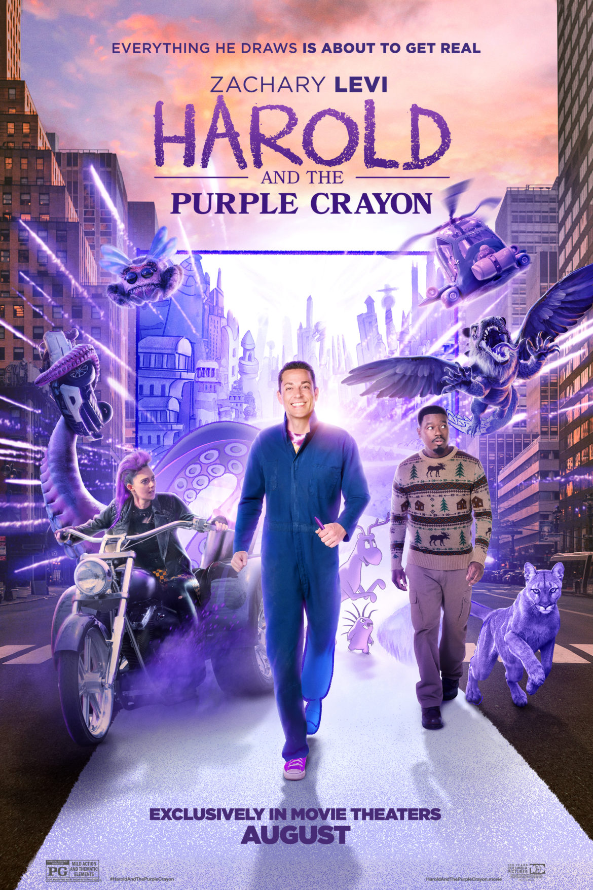 HAROLD AND THE PURPLE CRAYON Exclusivamente en cines este 2 de agosto