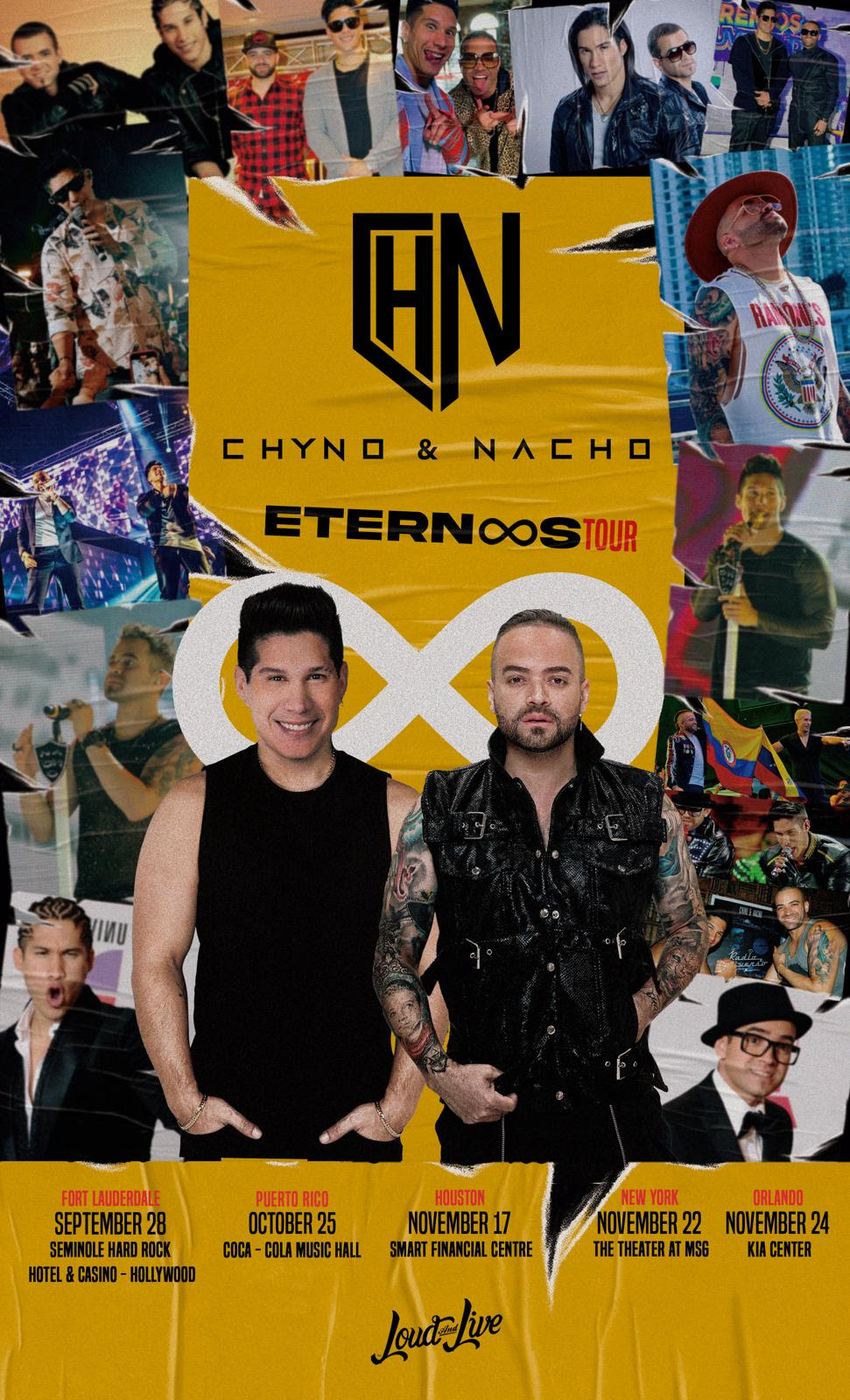 Chyno y Nacho regresan a los escenarios tras siete años de carreras por separado y anuncian gira por EEUU