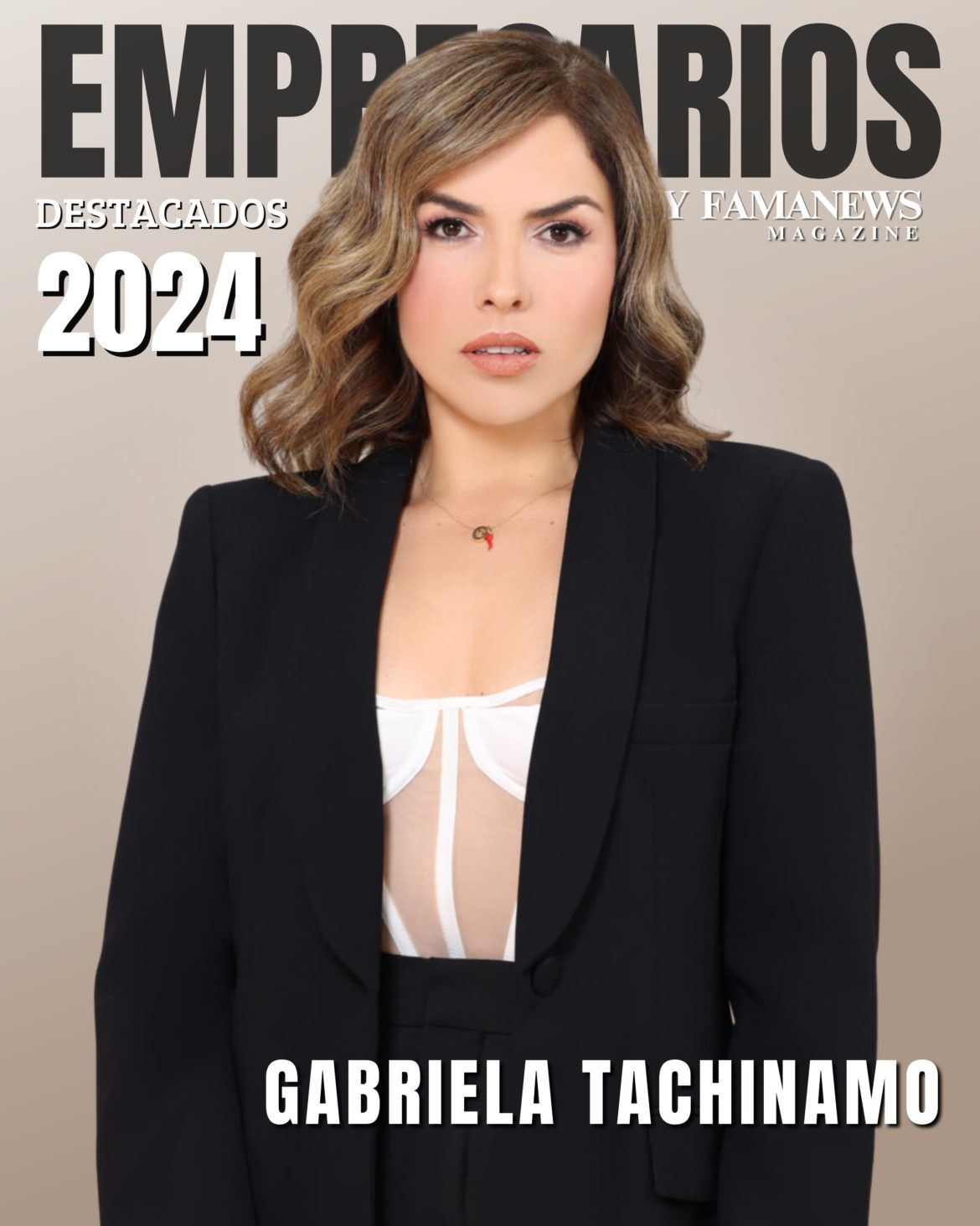 Gabriela Tachinamo en los 50 empresarios destacados 2024