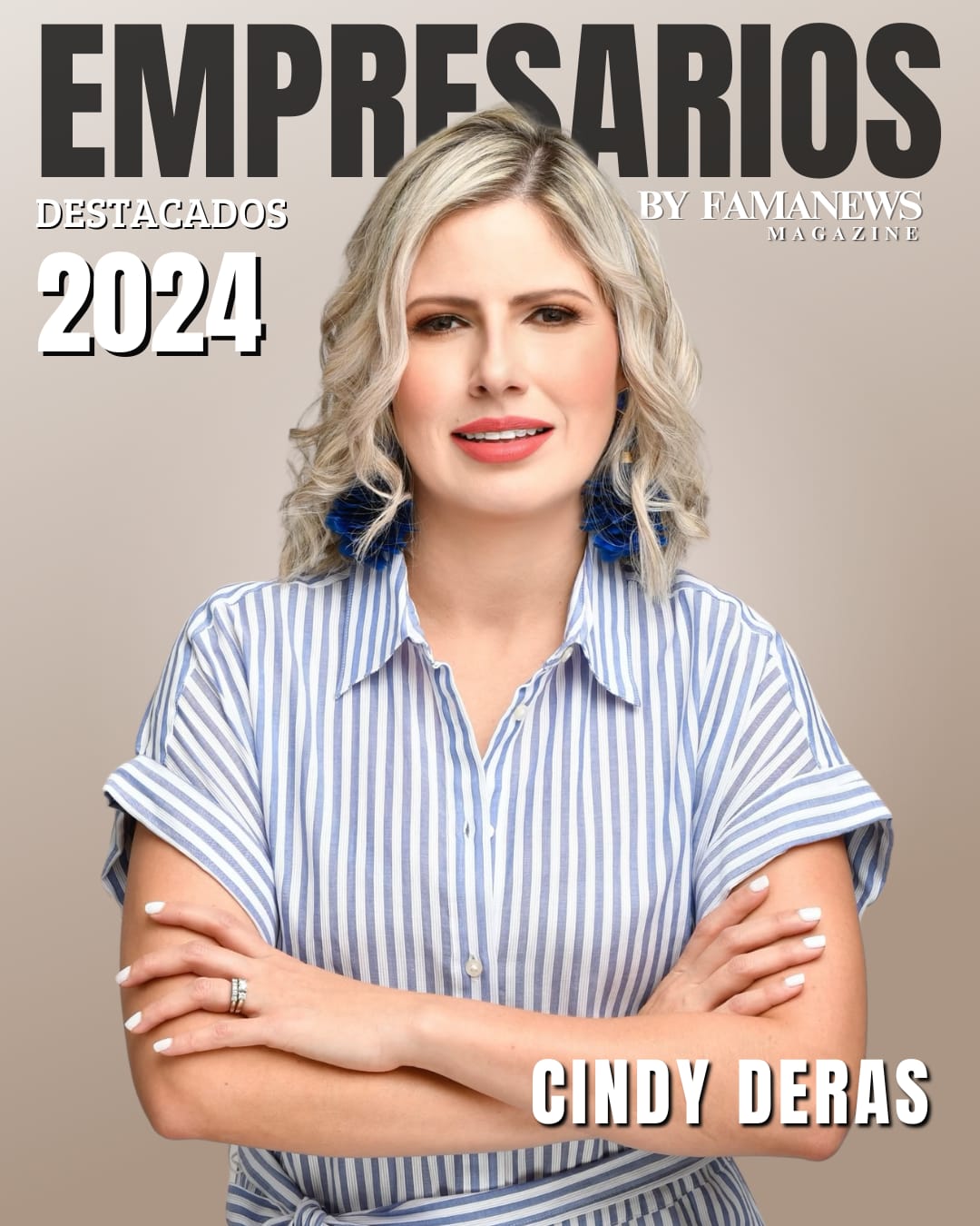 Cindy Deras en los 50 empresarios destacados 2024