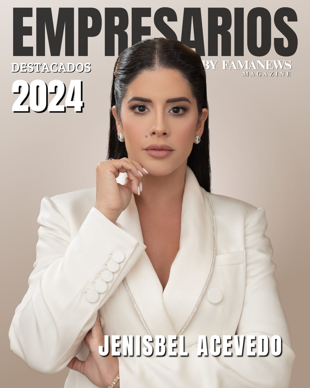 Jenisbel Acevedo en los 50 empresarios destacados 2024