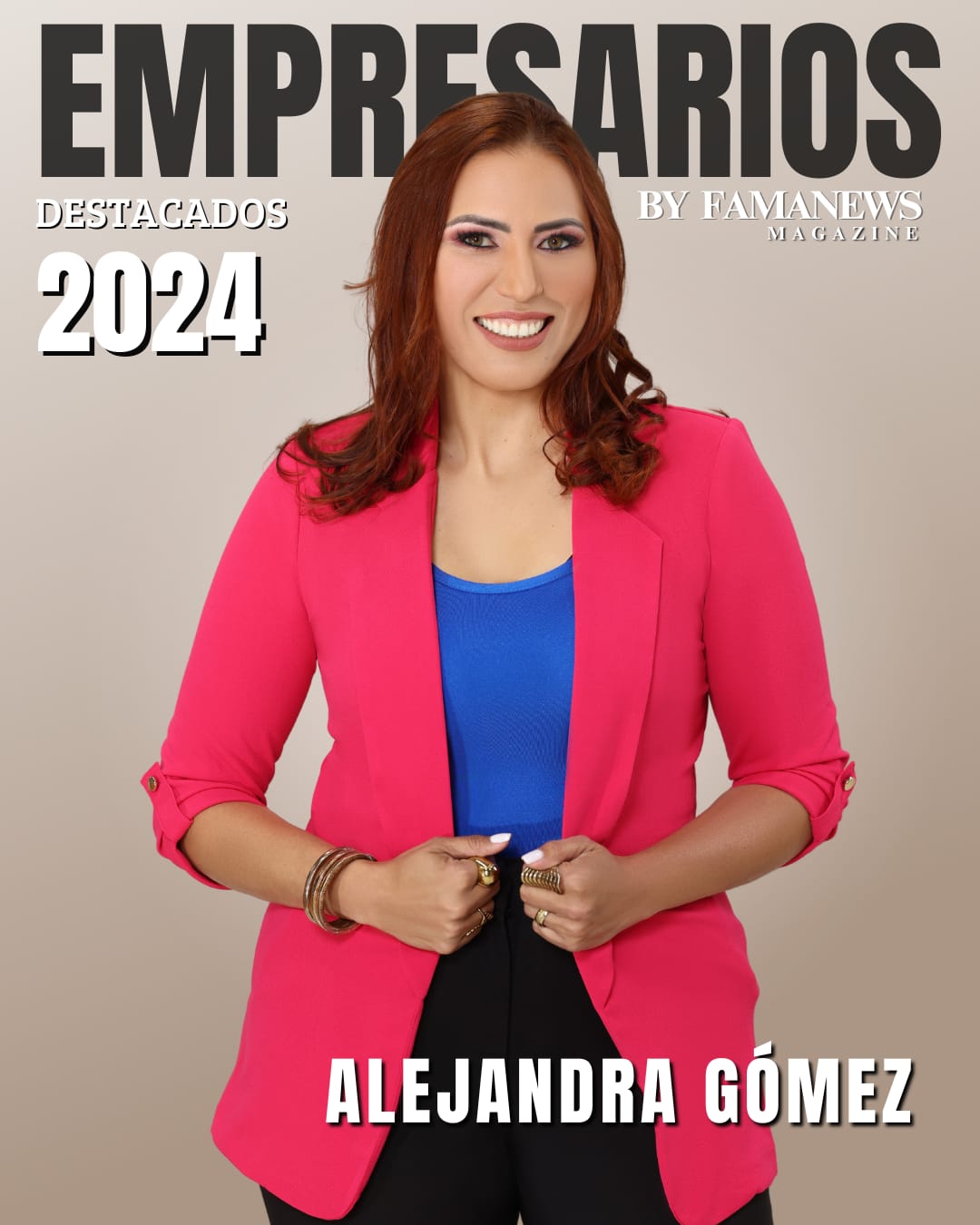 Alejandra Gómez en los 50 empresarios destacados 2024