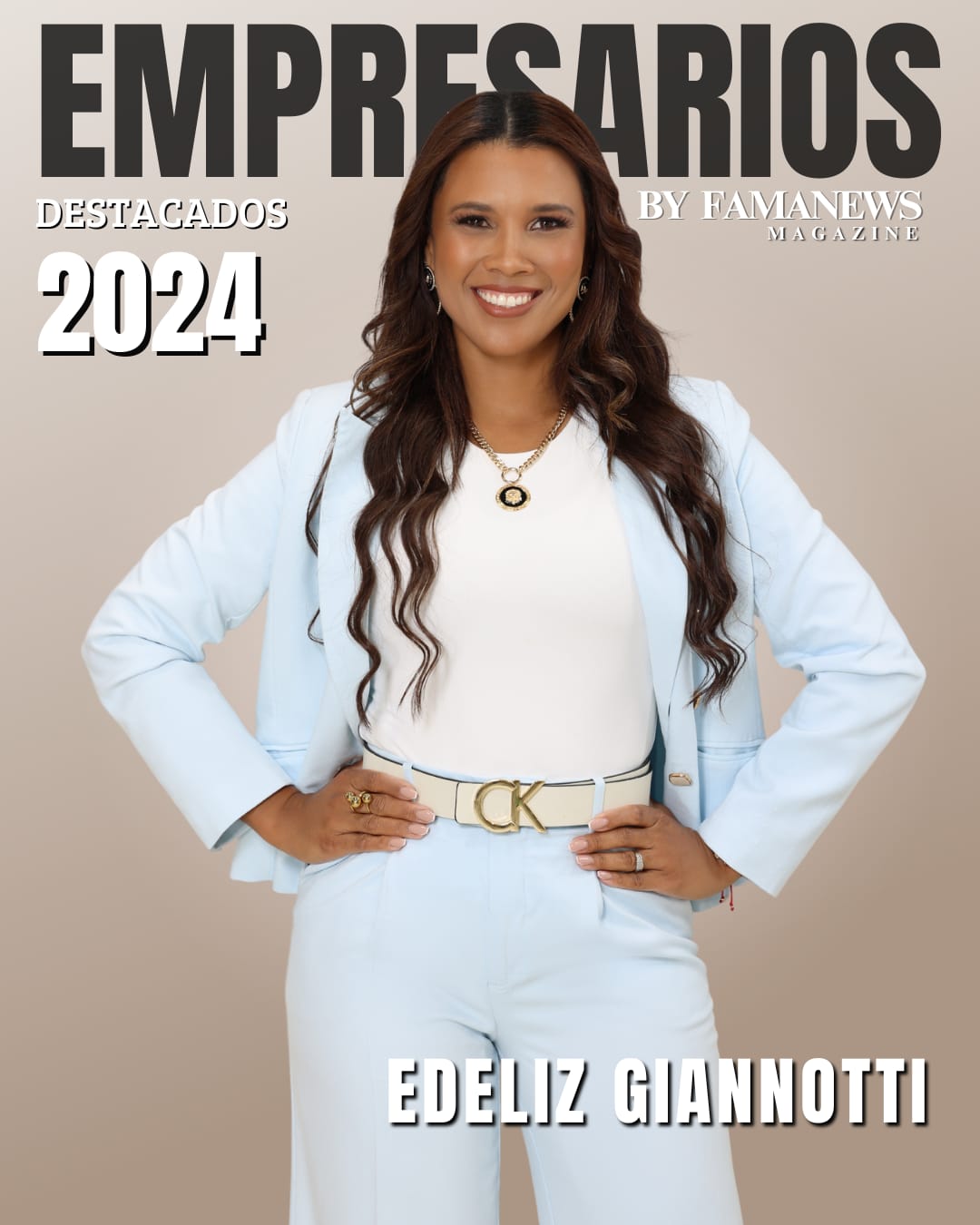 Edeliz Giannotti en los 50 empresarios destacados 2024