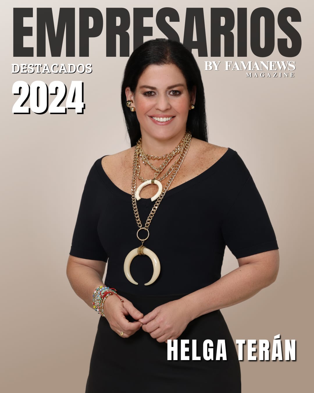 Helga Terán en los 50 empresarios destacados 2024