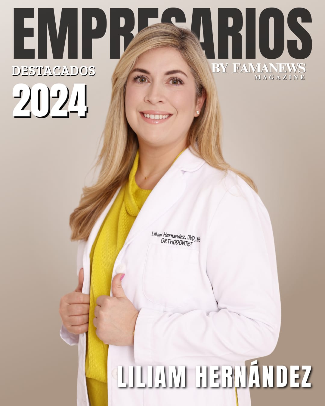 Liliam Hernández en los 50 empresarios destacados 2024