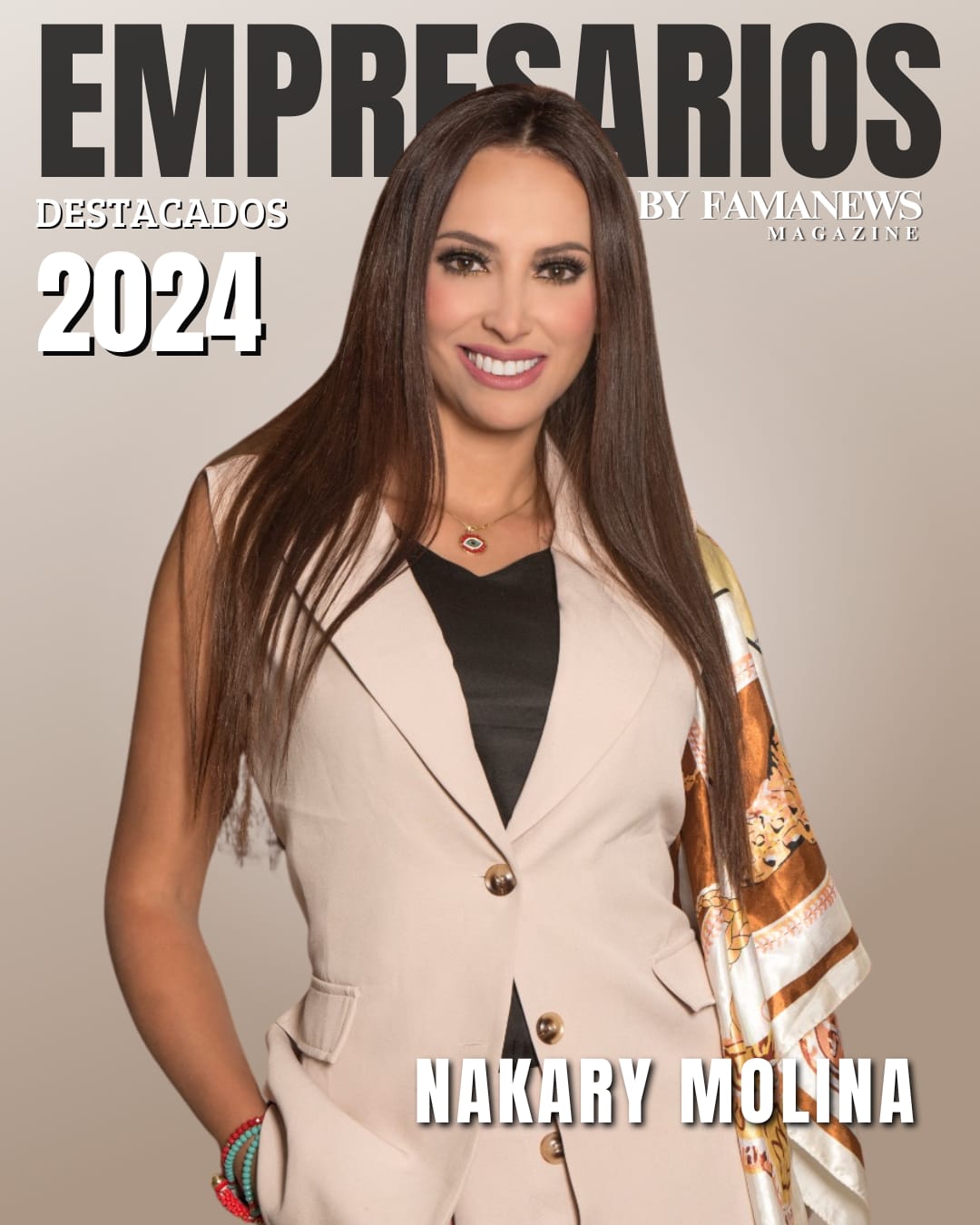 Nakary Molina en los 50 empresarios destacados 2024