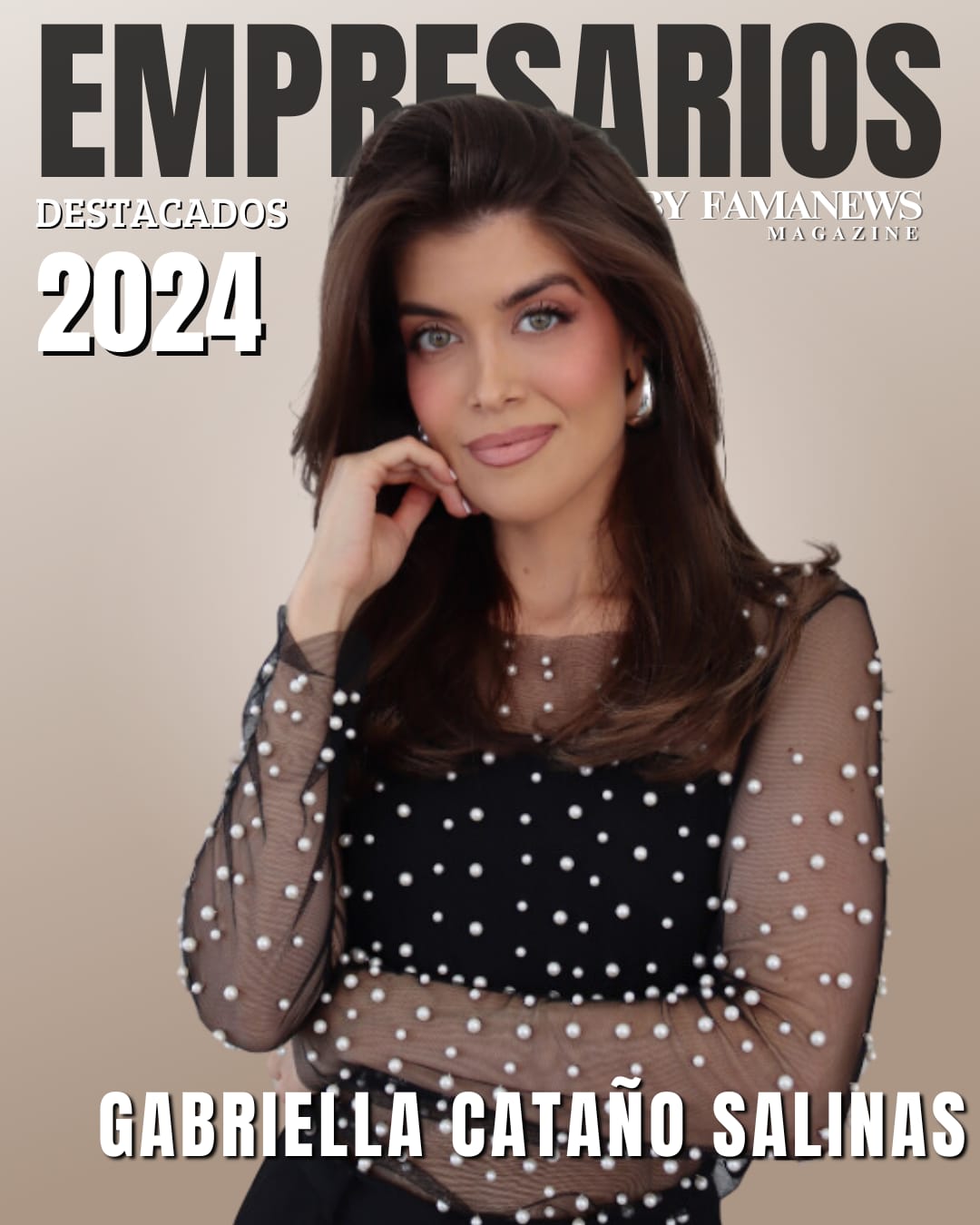 Gabriella Cataño Salinas en los 50 empresarios destacados 2024