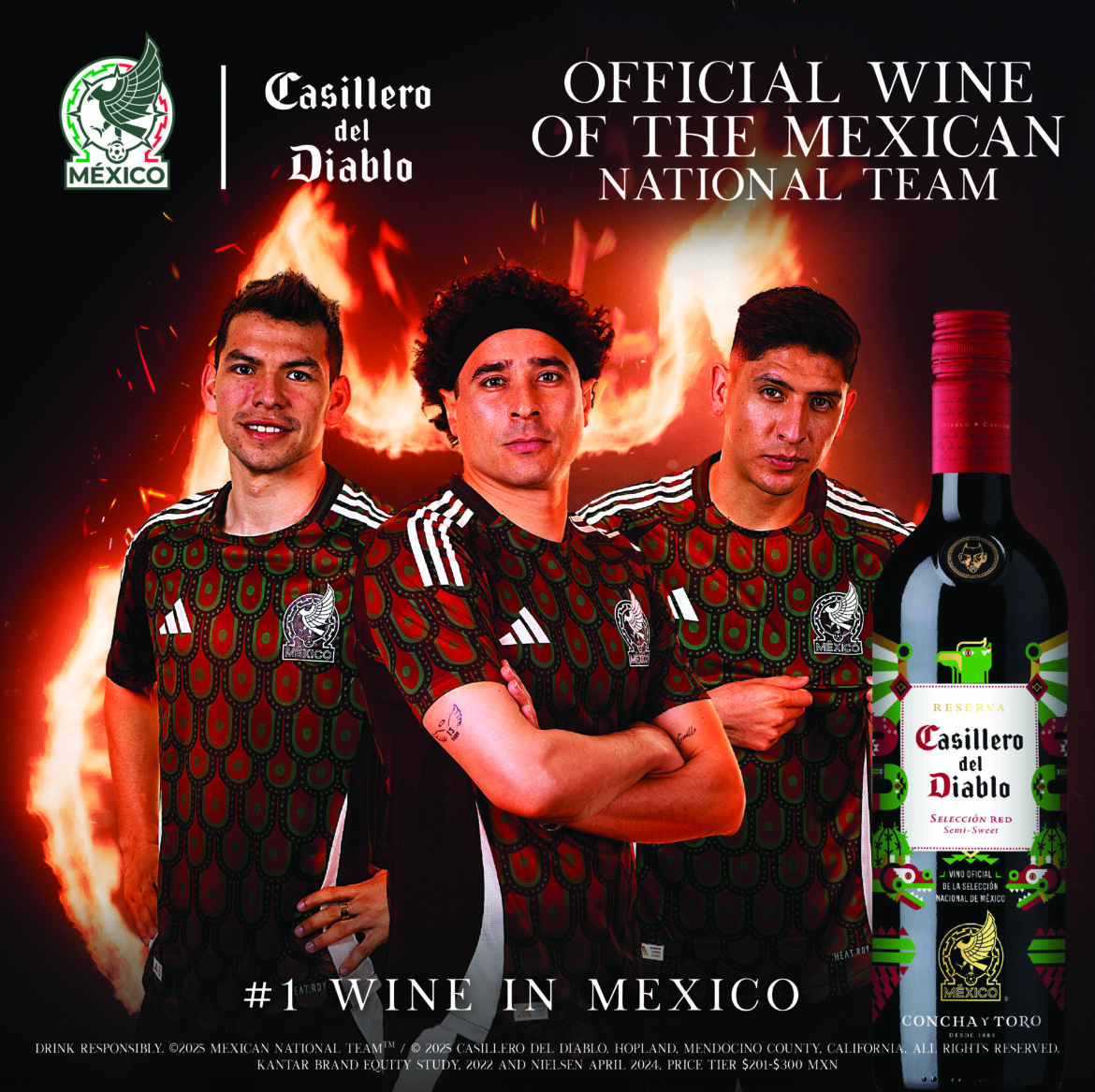 Casillero del Diablo Presenta Botellas de Edición Limitada de Marca Compartida con la Selección Nacional de México para Conmemorar el Segundo Año de su Alianza en Estados Unidos