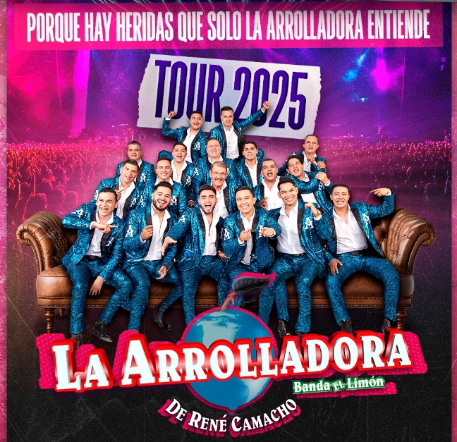 ¡ZAMORA LIVE! ANUNCIA LAS PRIMERAS FECHAS DE LA GIRA ESTADOUNIDENSE 2025 “ARROLLATERAPIA” DE LA ARROLLADORA BANDA EL LIMÓN