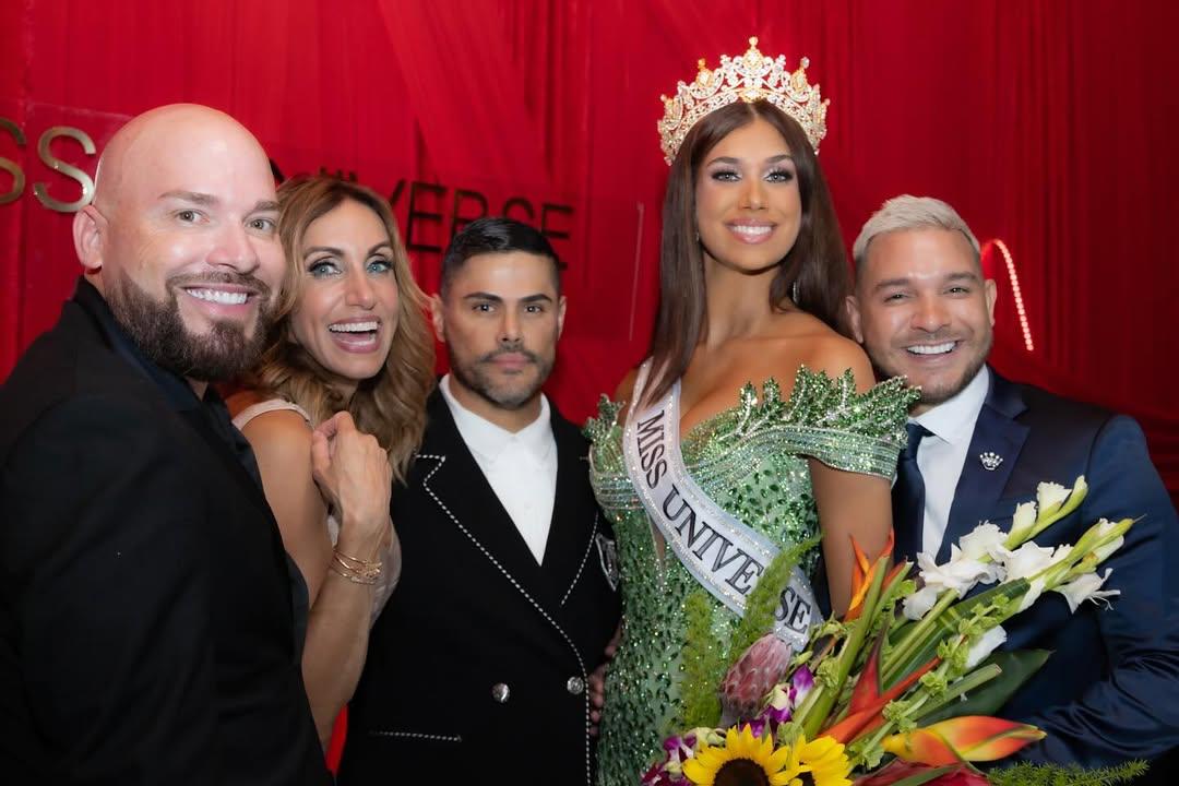Lina Luaces agradece a su equipo de trabajo de Miss Universe Cuba.