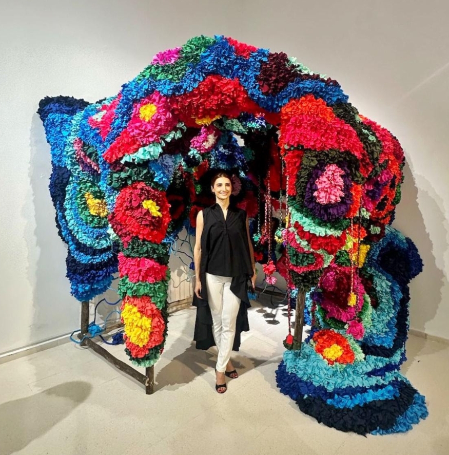 Soraya Abu Naba’a recibe reconocimiento en la 31ª Bienal de Artes Visuales del Museo de Arte Moderno de Santo Domingo
