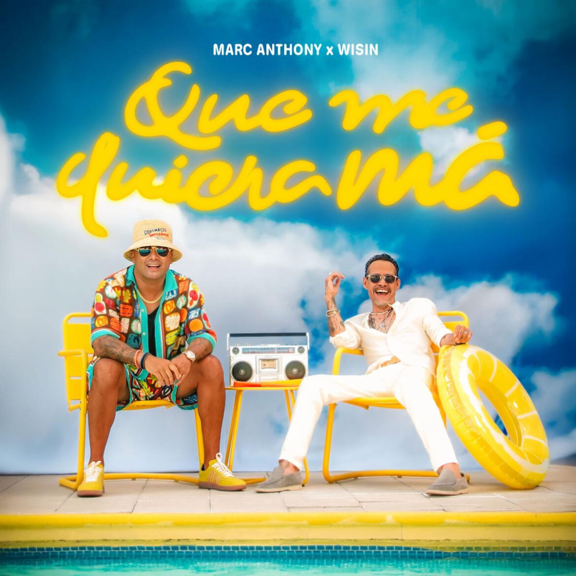 Marc Anthony anuncia colaboración con la estrella de la música urbana Wisin “QUE ME QUIERA MÁ”