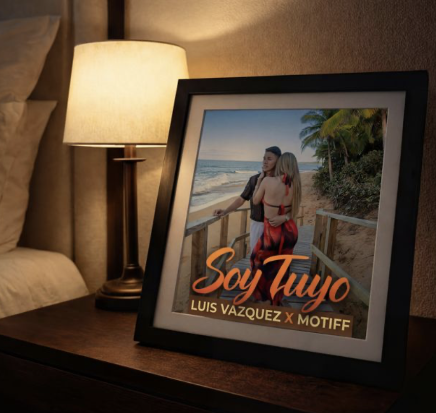 Luis Vázquez lanza “Soy Tuyo”, una salsa moderna sobre la conexión inevitable De la producción de Motiff