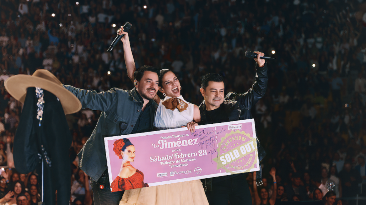 Natalia Jiménez regresa triunfal a Caracas con su gira “La Jiménez”