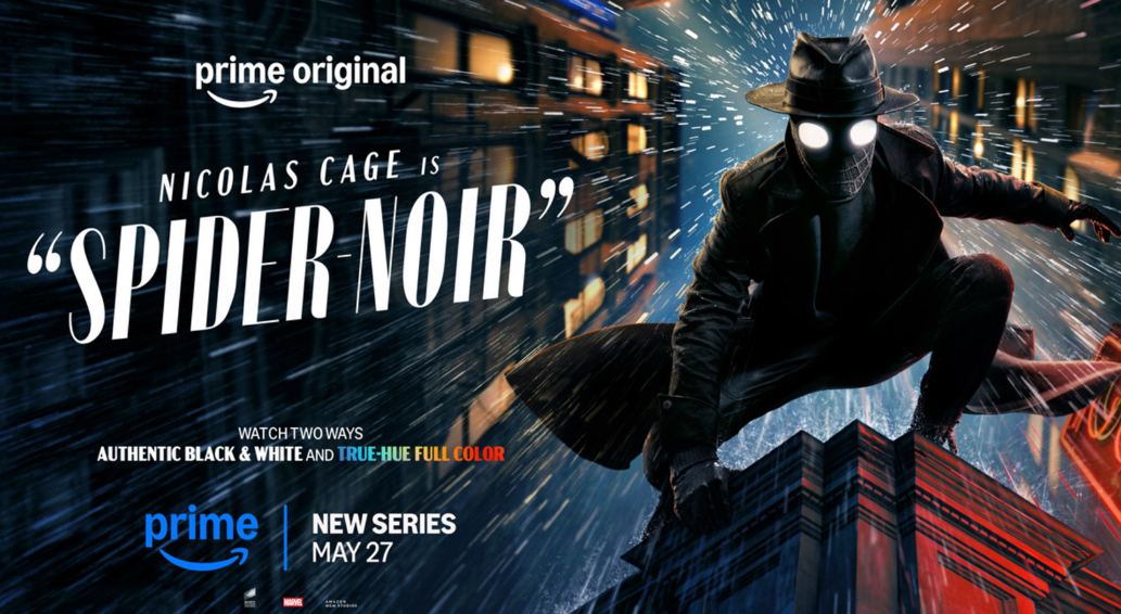 Nicolas Cage es Spider-Noir en los nuevos tráilers de la serie