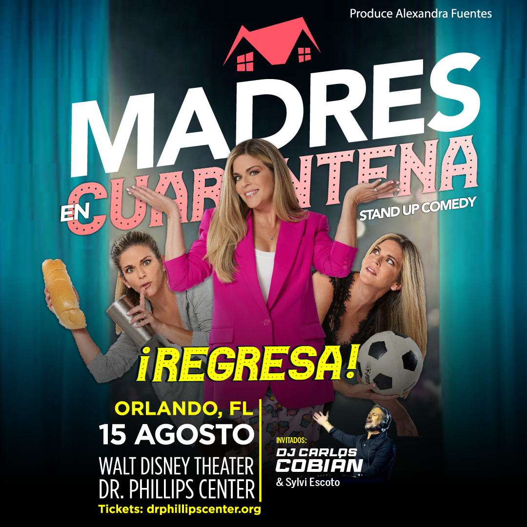 La comediante cubano-puertorriqueña Maritere Castellanos regresa a Orlando con su aclamado espectáculo “Madres en Cuarentena”