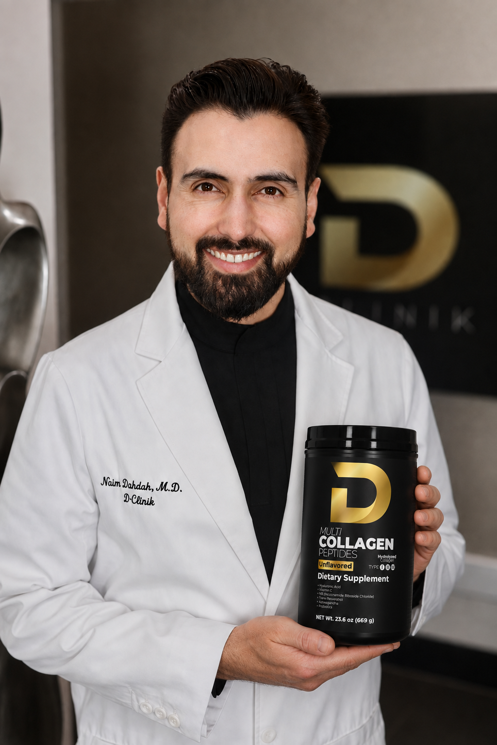 Dr. Naim Dahdah presenta D-Collagen Store by Dr. Naim: una nueva generación de colágeno desarrollada desde la medicina regenerativa