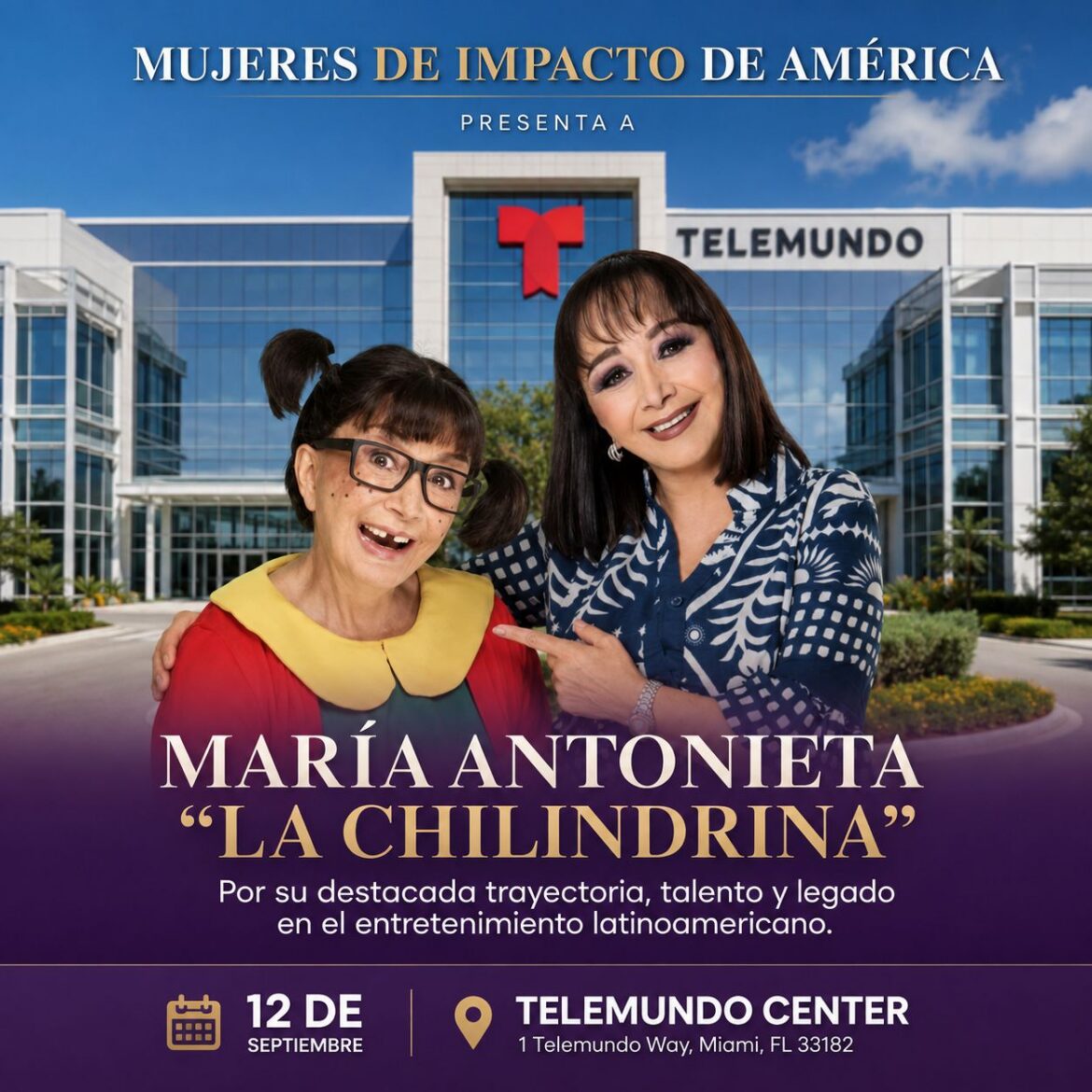 «Mujeres de Impacto de América 2026» reunirá a destacadas líderes e inspirará con una causa benéfica en Telemundo Center